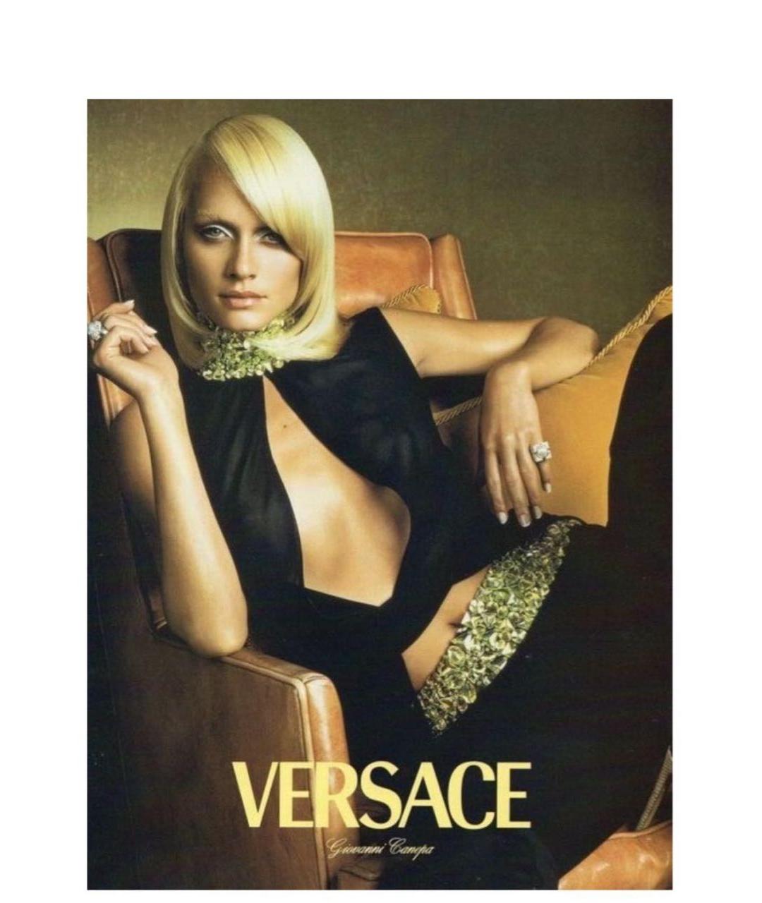 VERSACE Черная блузы, фото 7