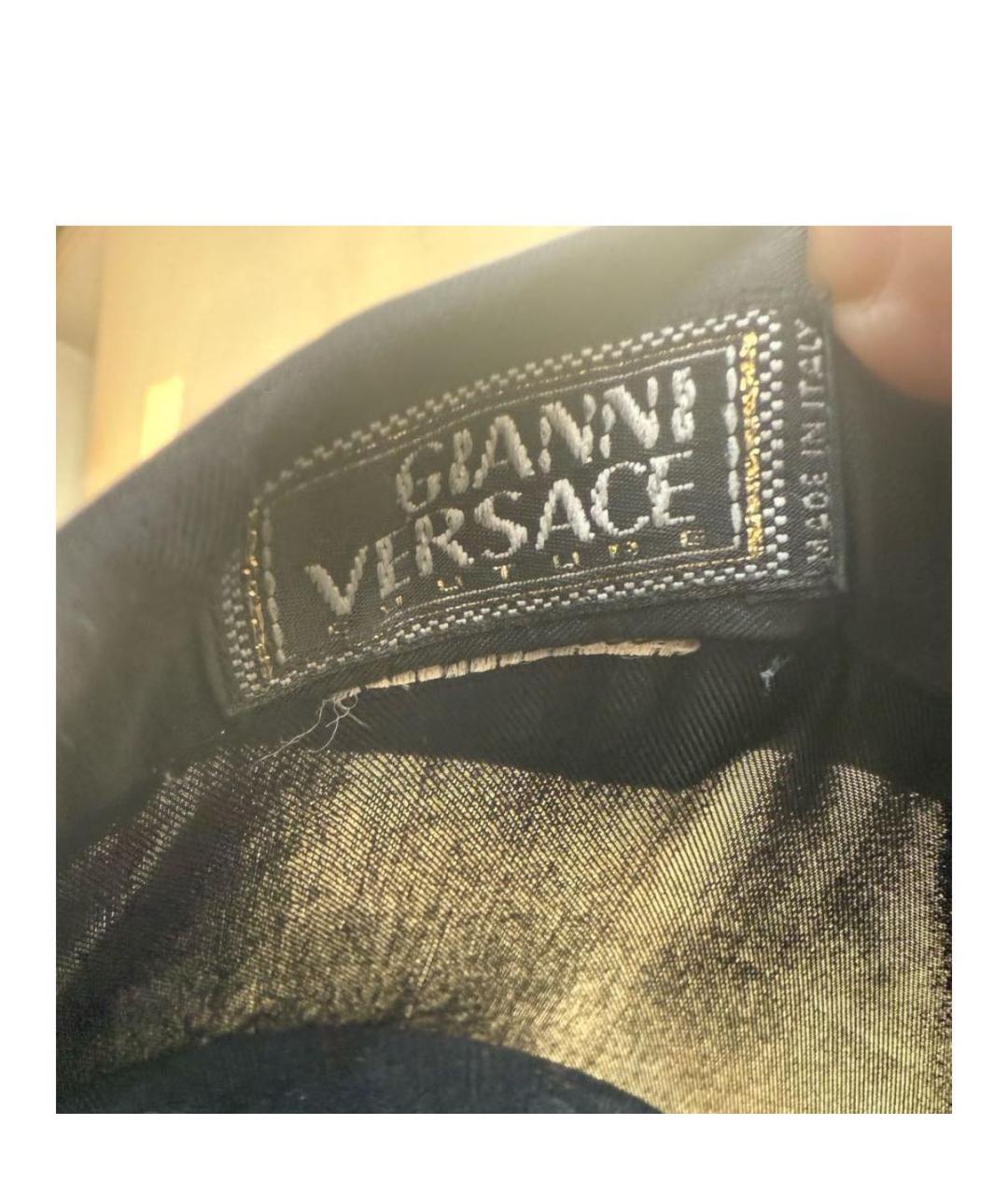 VERSACE Черная блузы, фото 3