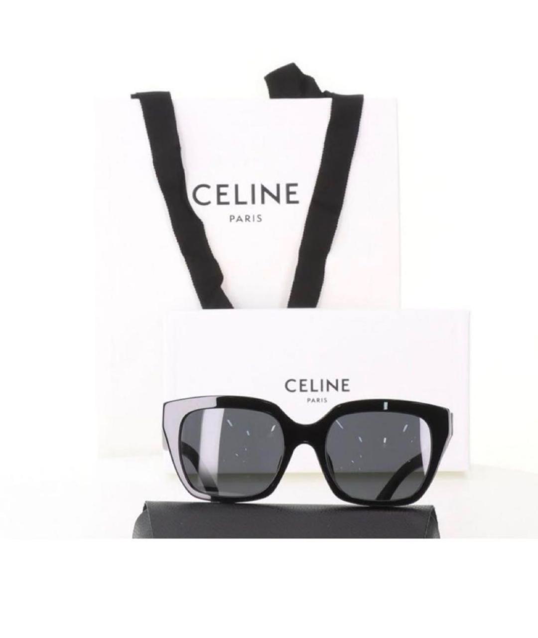 CELINE Черные солнцезащитные очки, фото 5