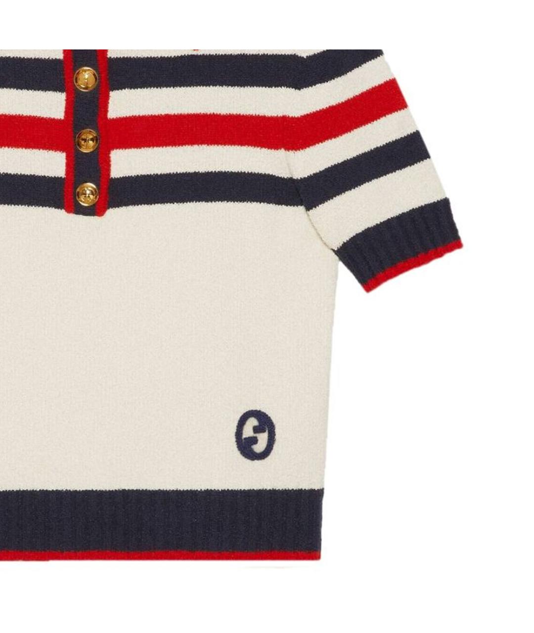 GUCCI Бежевая футболка, фото 4