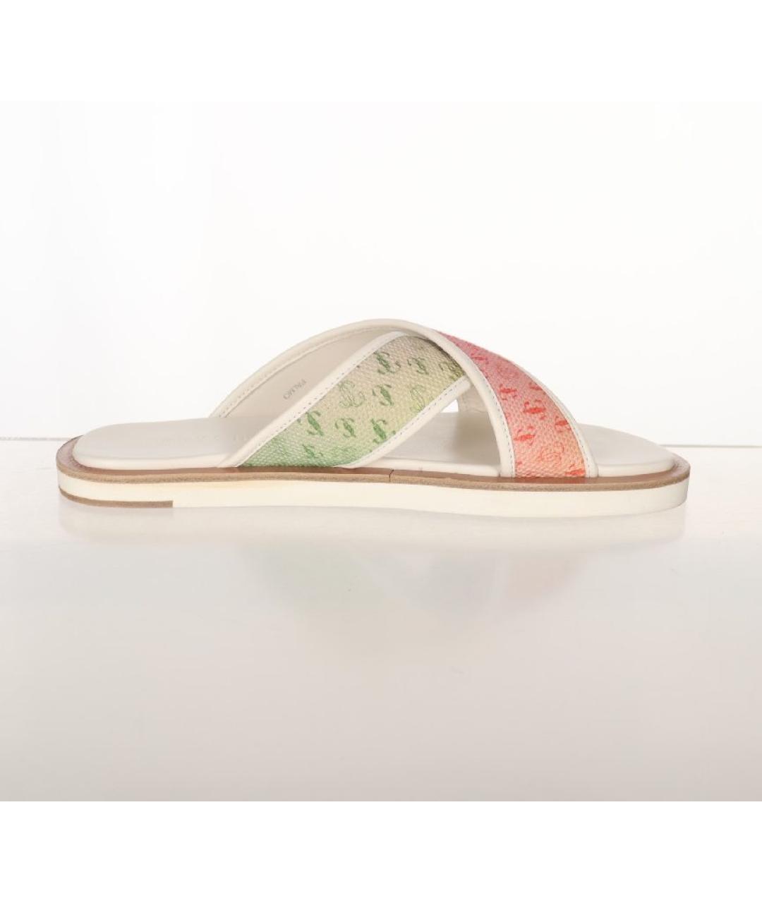JIMMY CHOO Мульти шлепанцы, фото 9