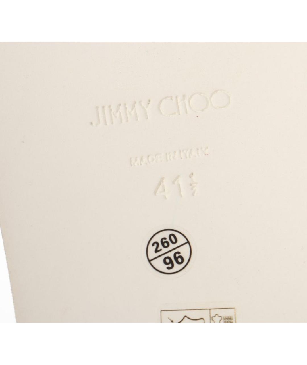 JIMMY CHOO Мульти шлепанцы, фото 7