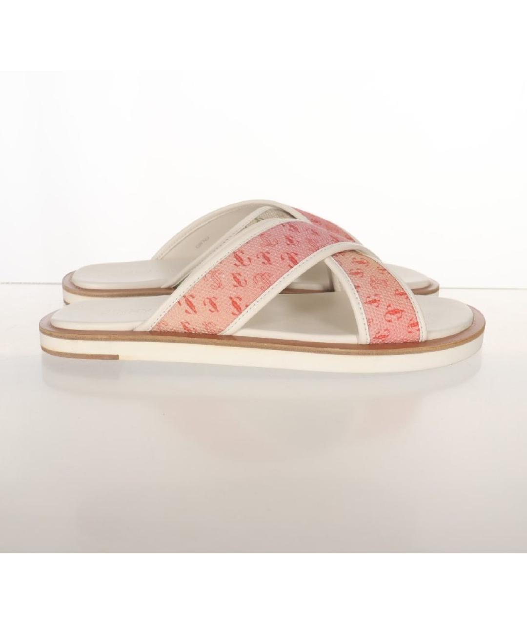 JIMMY CHOO Мульти шлепанцы, фото 4