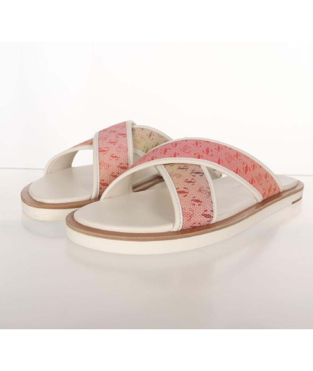 JIMMY CHOO Мульти шлепанцы, фото 5