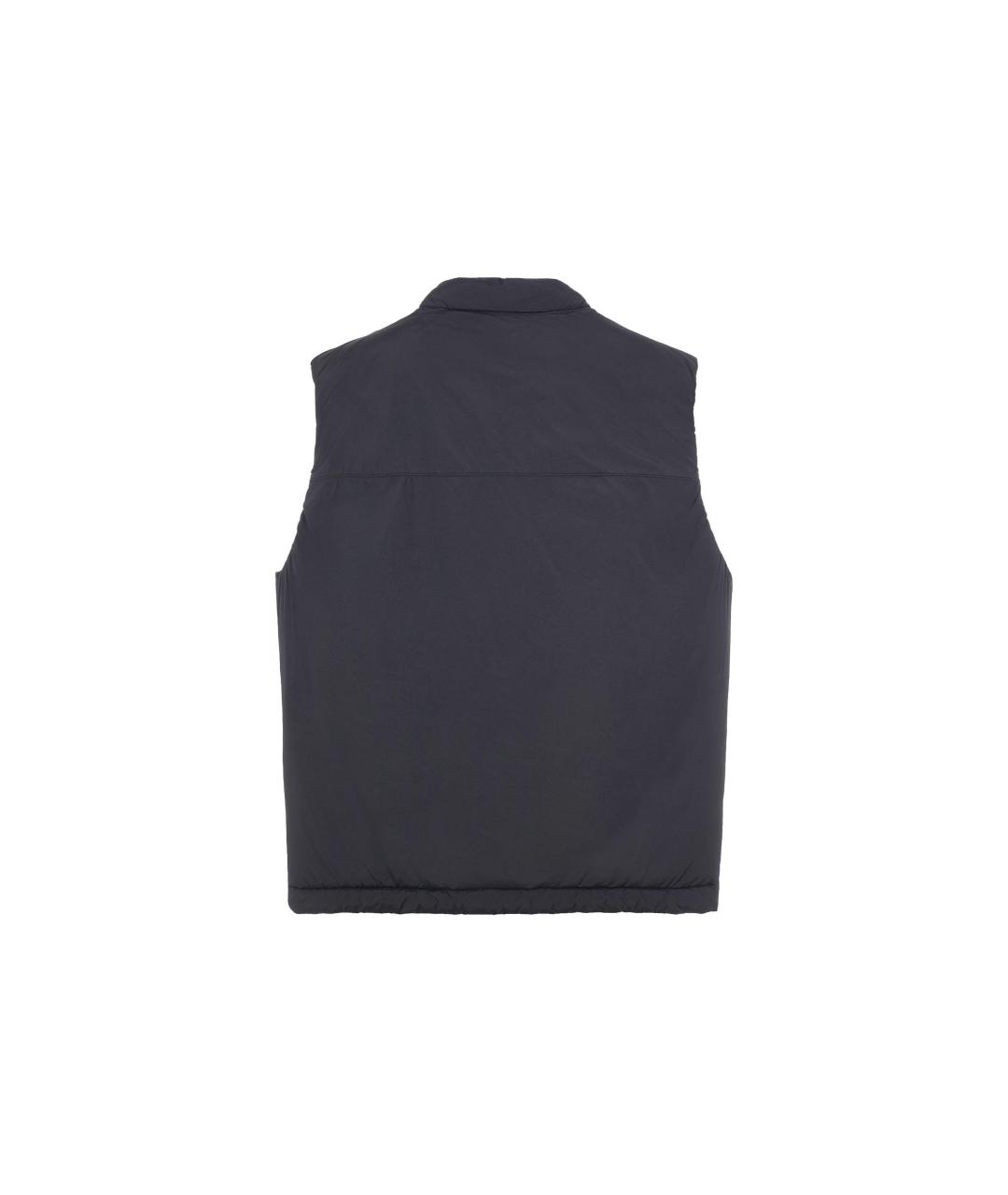 STONE ISLAND Черный жилет, фото 2