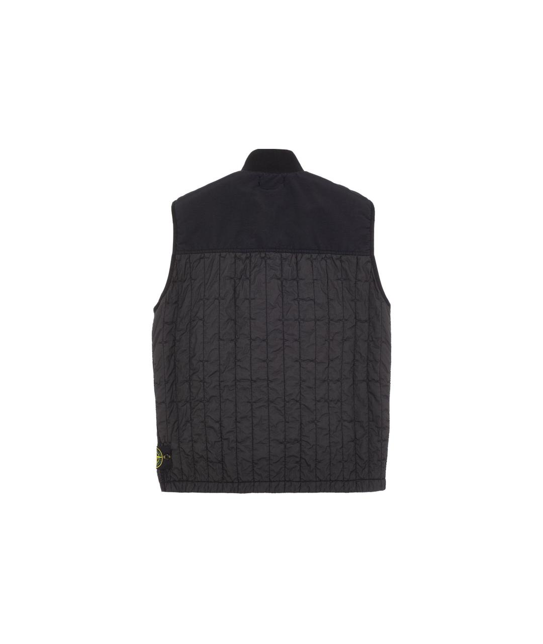 STONE ISLAND Черный жилет, фото 2