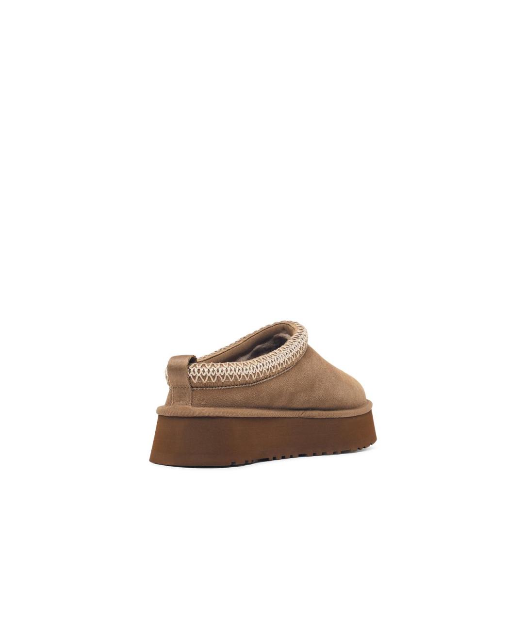 UGG Коричневые замшевые сабо, фото 3