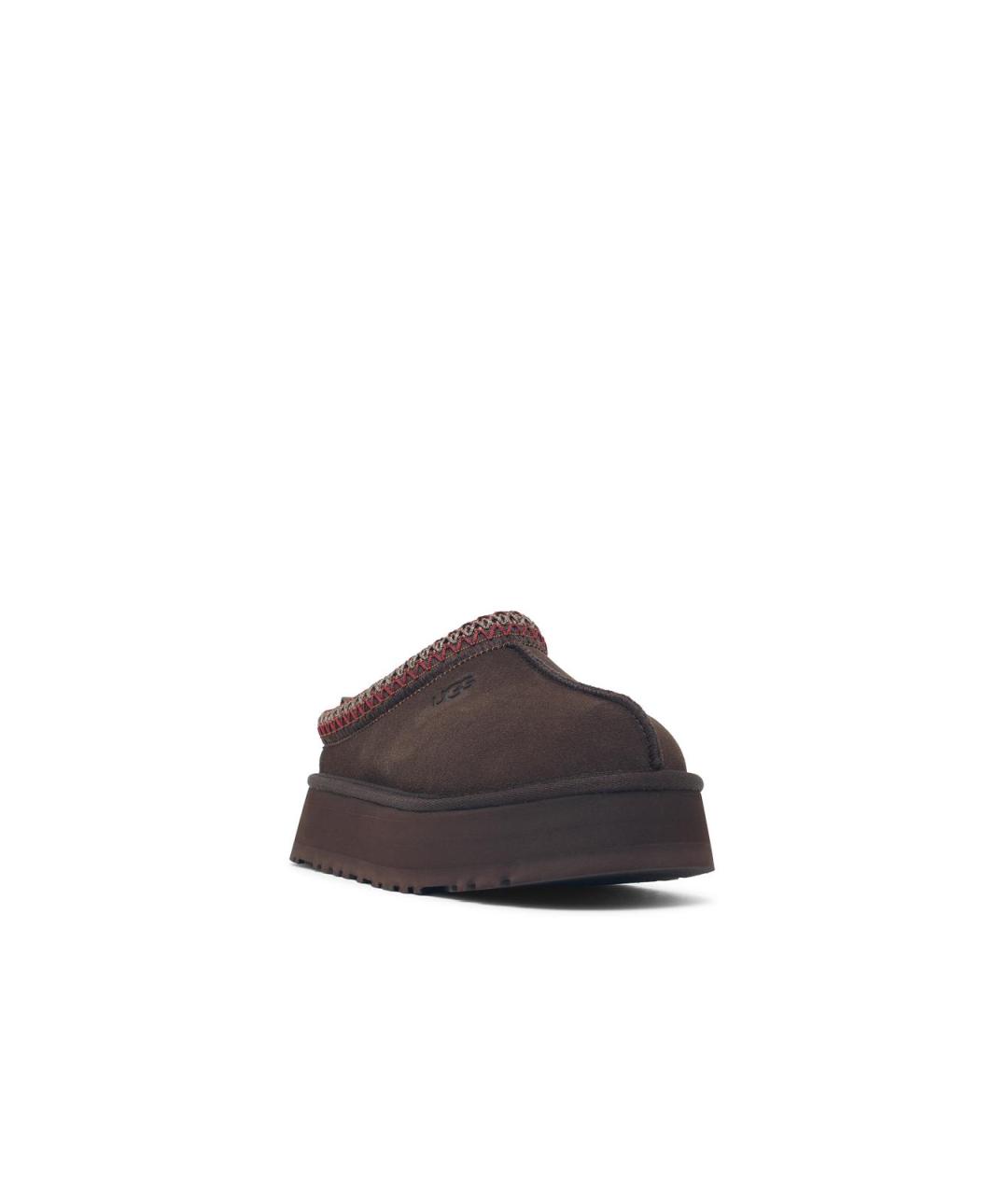 UGG Коричневые замшевые сабо, фото 2