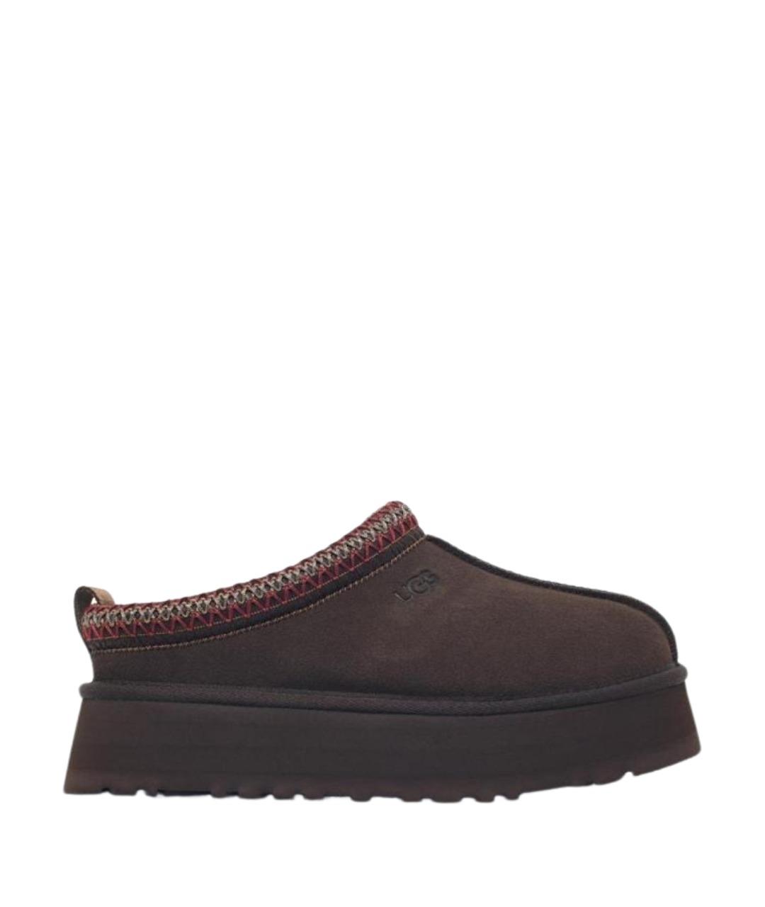 UGG Коричневые замшевые сабо, фото 1