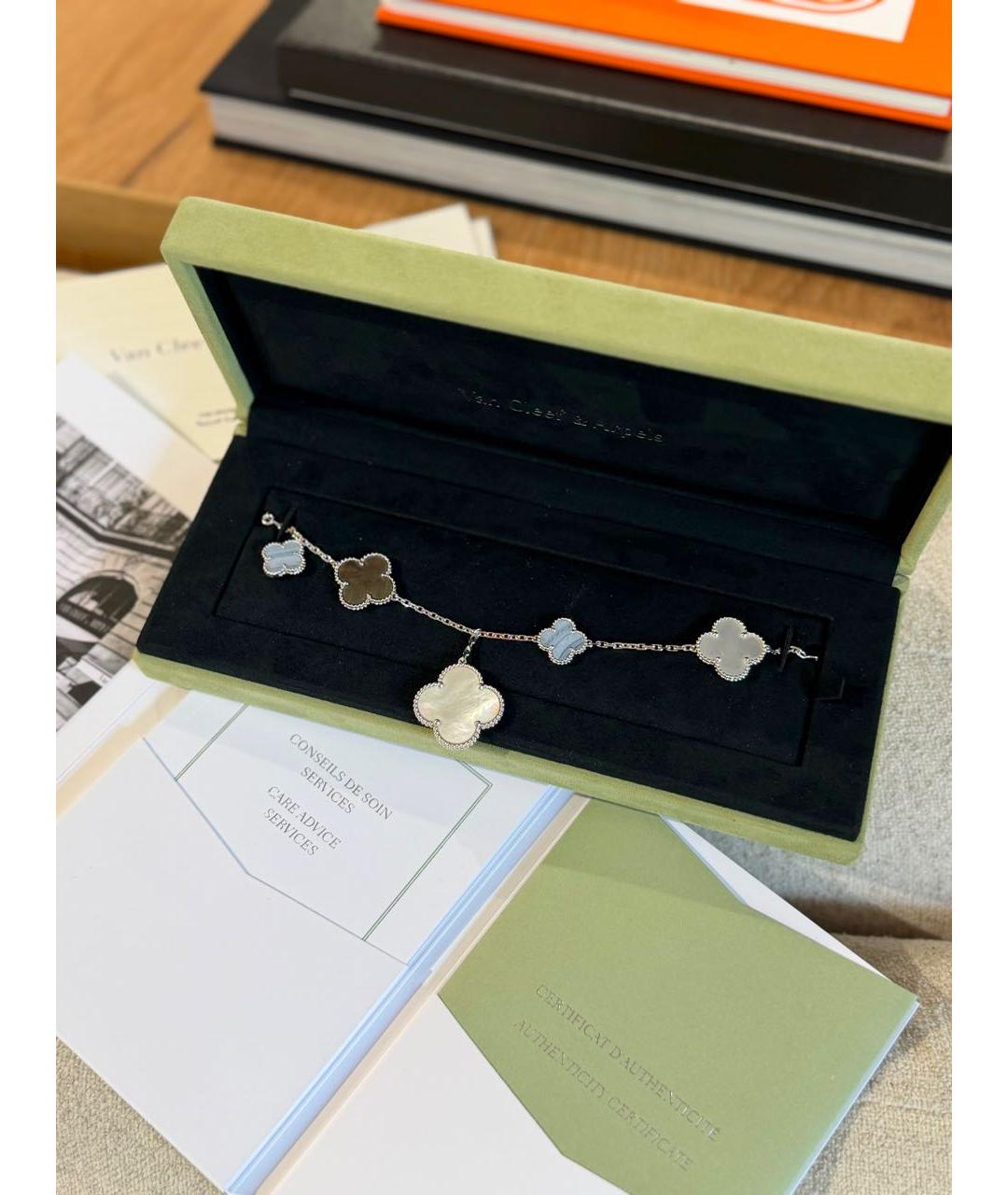 VAN CLEEF & ARPELS Мульти браслет из белого золота, фото 7