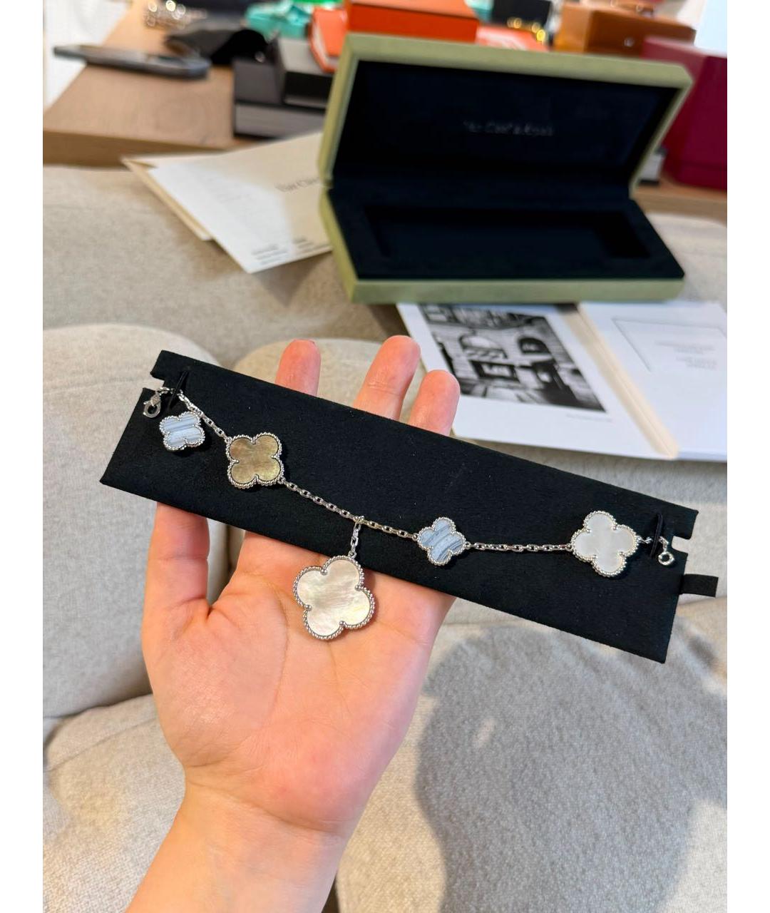 VAN CLEEF & ARPELS Мульти браслет из белого золота, фото 2