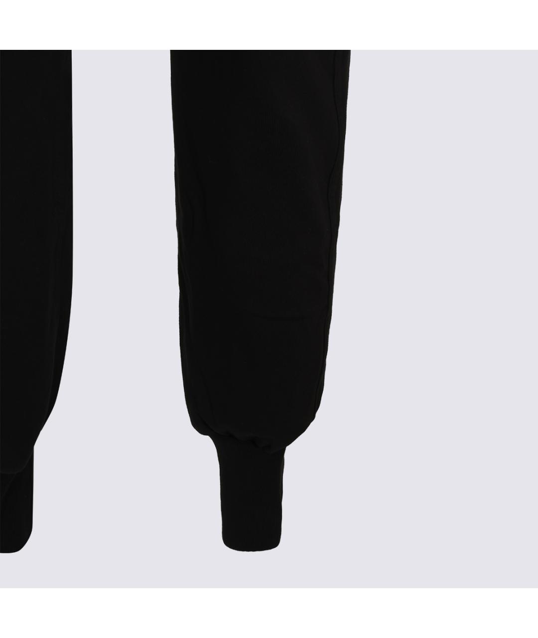 RICK OWENS DRKSHDW Черные хлопковые повседневные брюки, фото 7