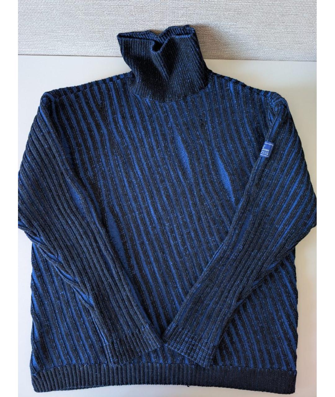 ADER ERROR Темно-синий шерстяной джемпер / свитер, фото 2