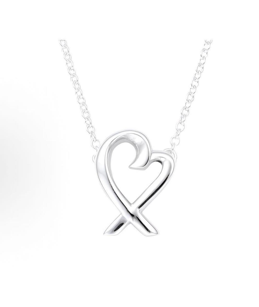 TIFFANY&CO Серебряное серебряное колье, фото 9