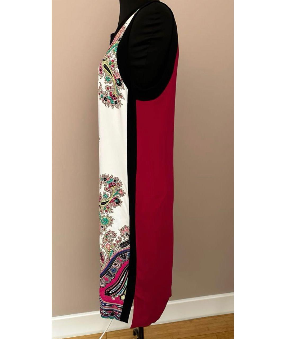 ETRO Мульти вискозное коктейльное платье, фото 5