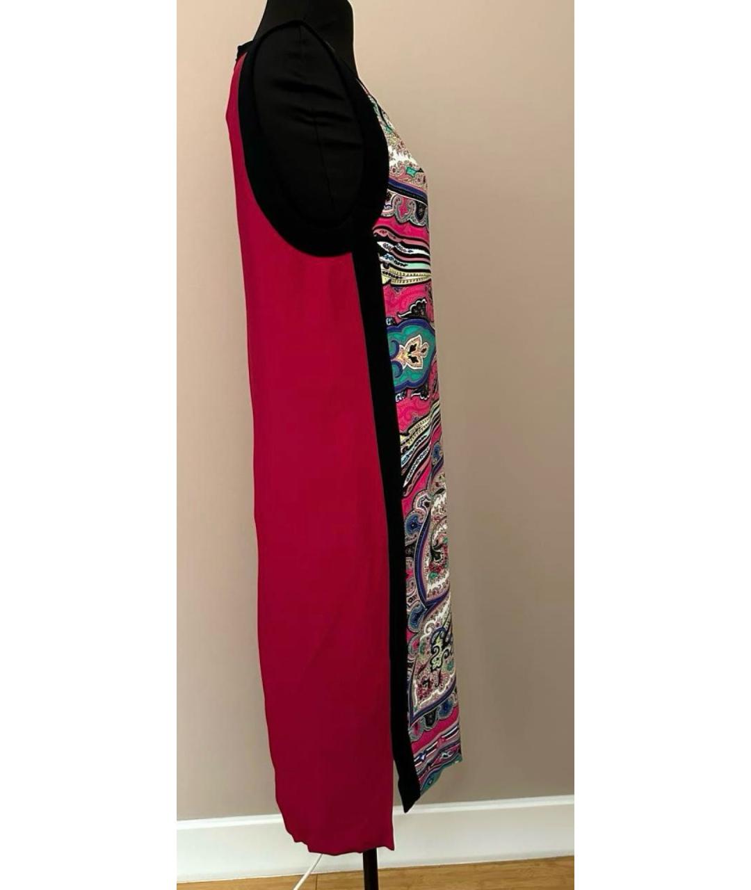 ETRO Мульти вискозное коктейльное платье, фото 4