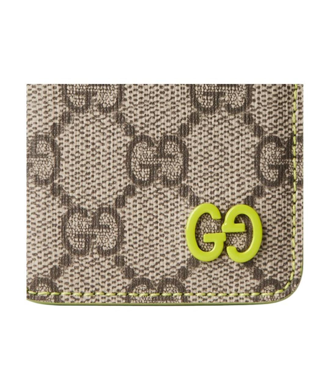 GUCCI Бежевый кардхолдер, фото 5