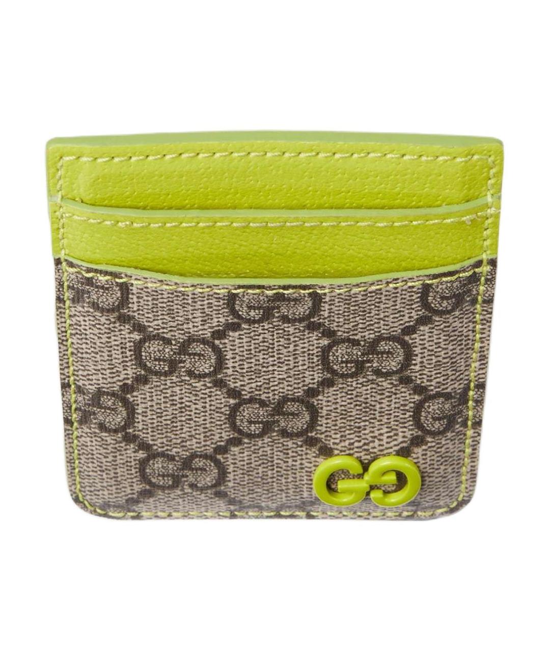 GUCCI Бежевый кардхолдер, фото 4
