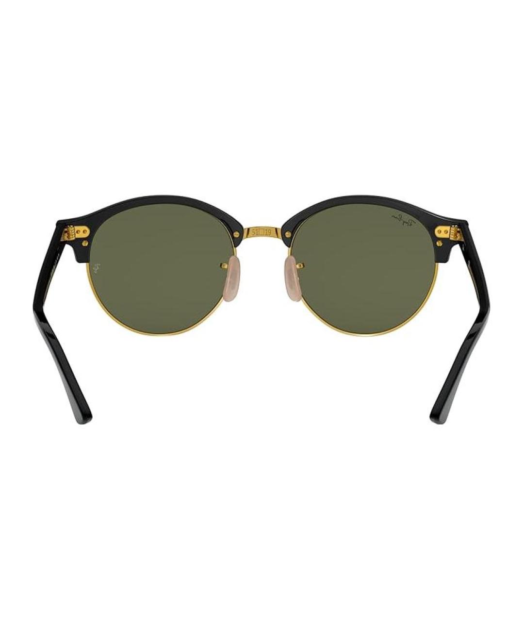 RAY BAN Черные металлические солнцезащитные очки, фото 3