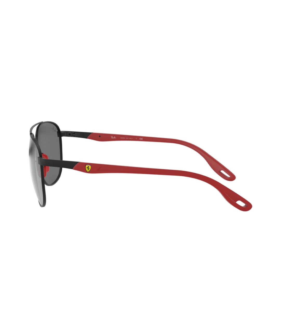 RAY BAN Черные металлические солнцезащитные очки, фото 3