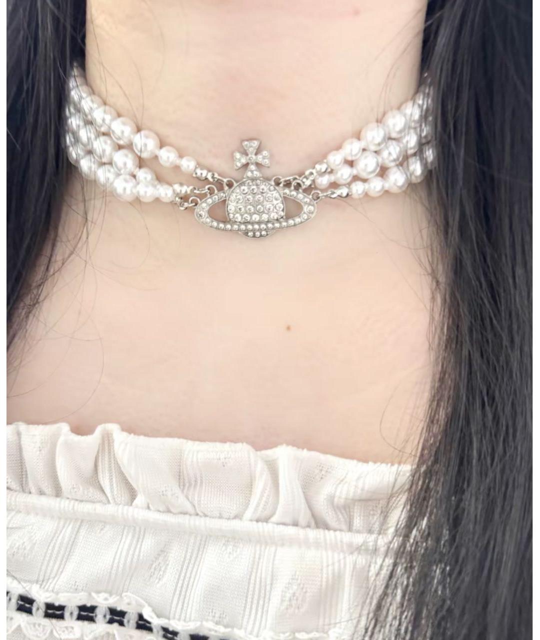 VIVIENNE WESTWOOD Серебряное колье, фото 8