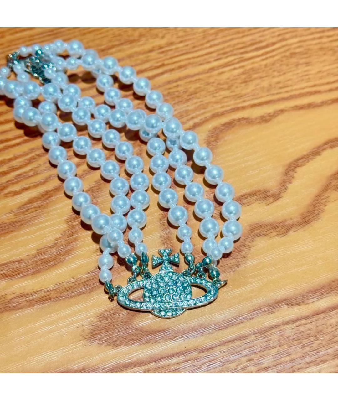 VIVIENNE WESTWOOD Серебряное колье, фото 6