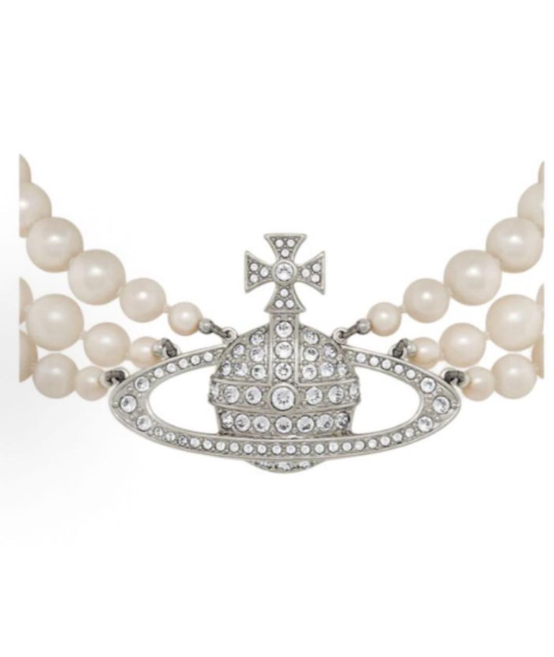 VIVIENNE WESTWOOD Серебряное колье, фото 2