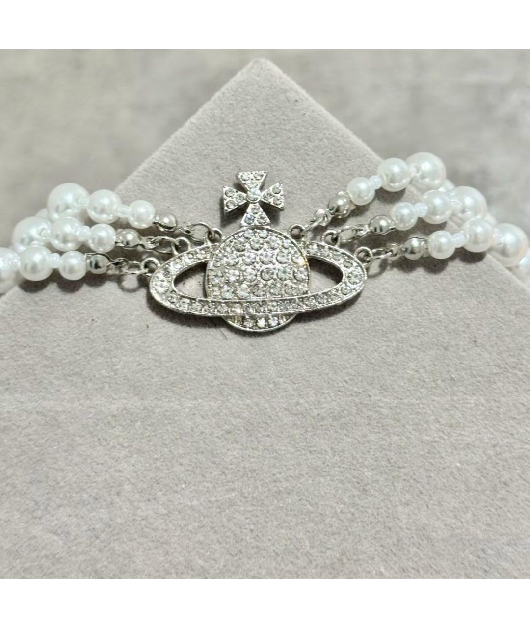 VIVIENNE WESTWOOD Серебряное колье, фото 5