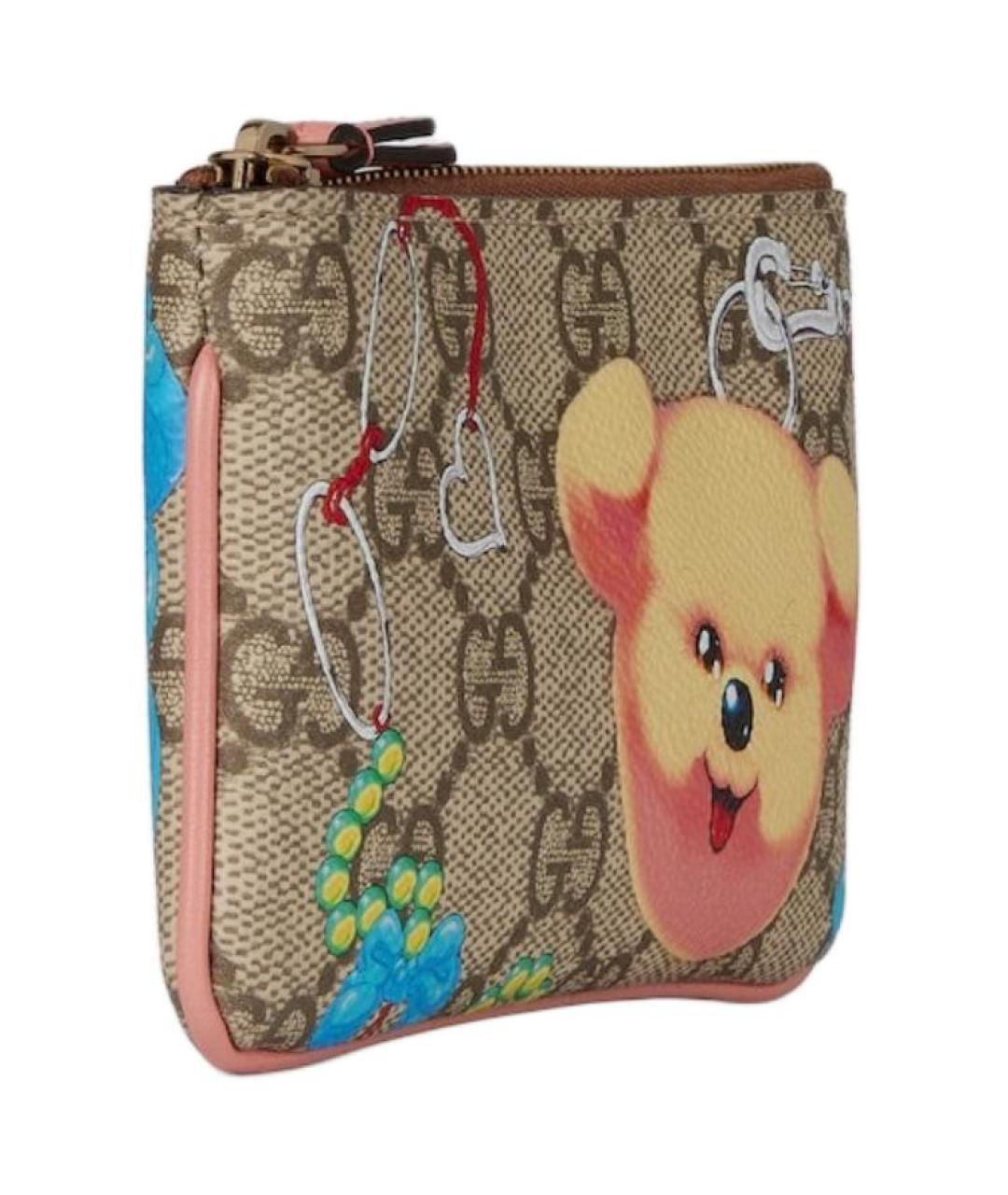 GUCCI Коричневый кошелек, фото 4