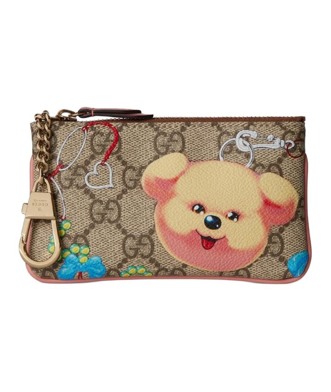 GUCCI Коричневый кошелек, фото 1