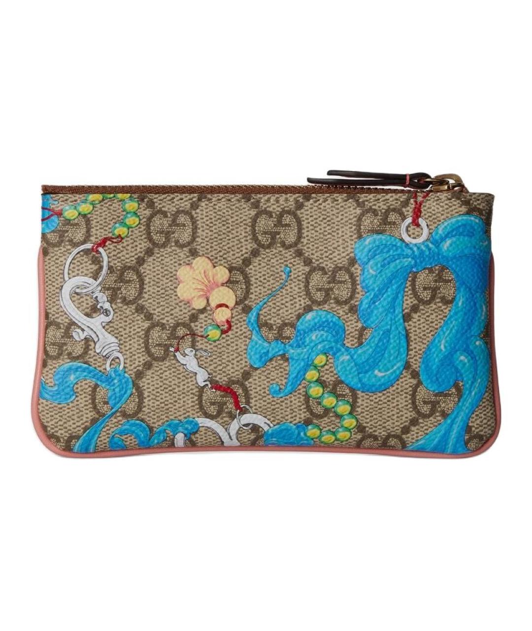 GUCCI Коричневый кошелек, фото 3
