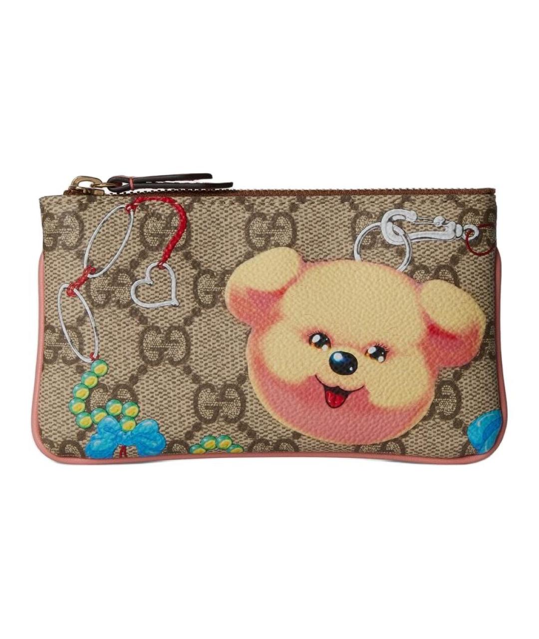 GUCCI Коричневый кошелек, фото 2