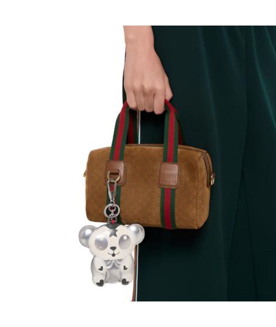 GUCCI Серебряный брелок, фото 4