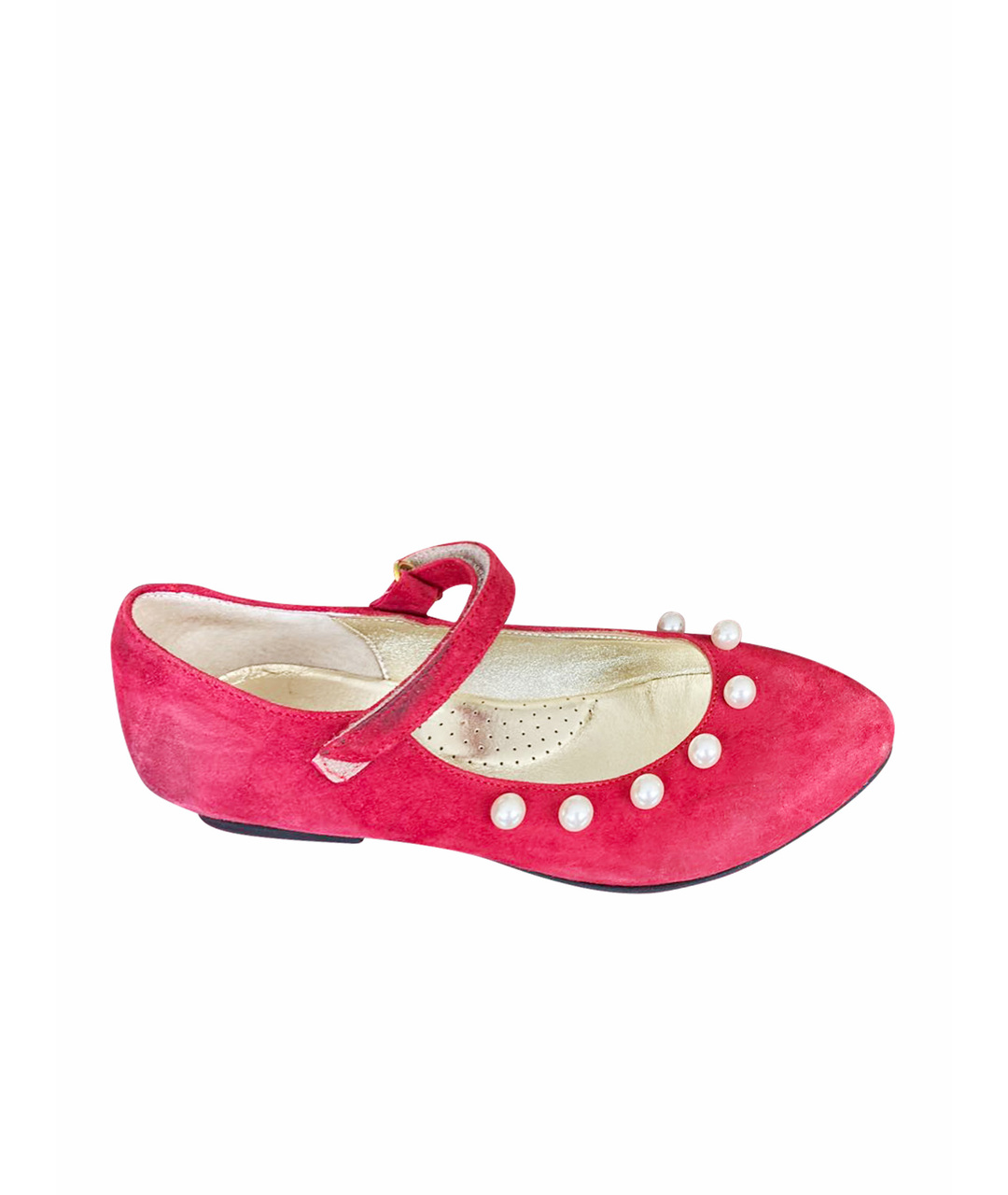 MONNALISA Красные замшевые туфли, фото 1