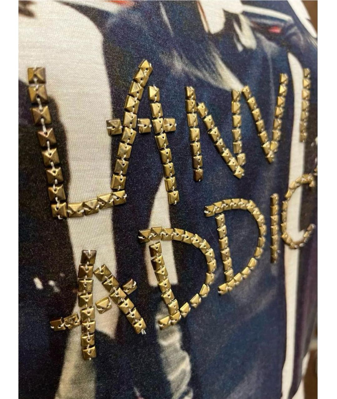 LANVIN Хлопковая футболка, фото 3
