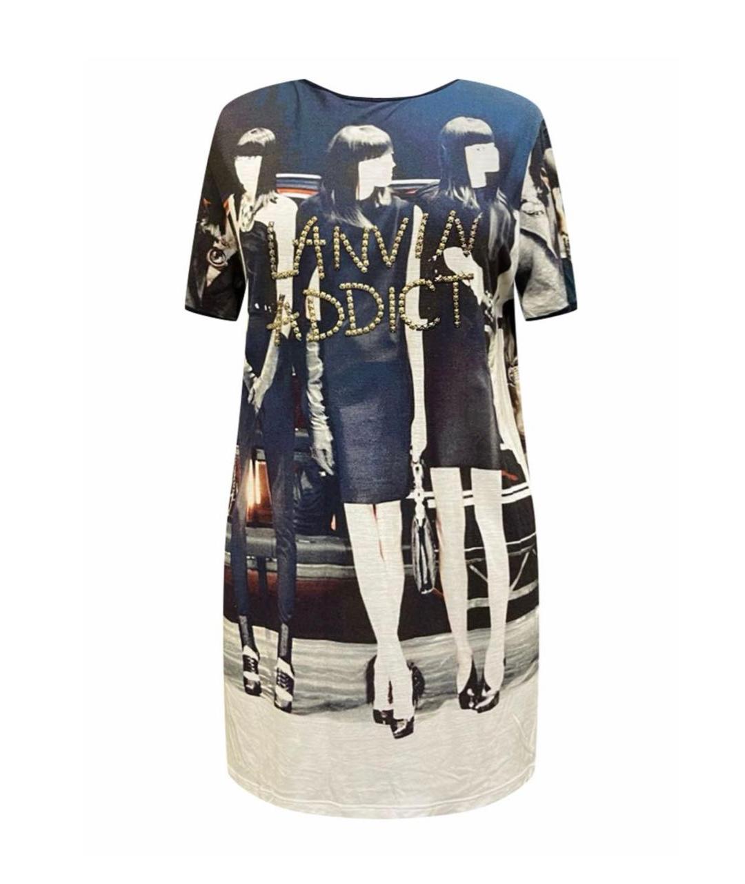 LANVIN Хлопковая футболка, фото 1