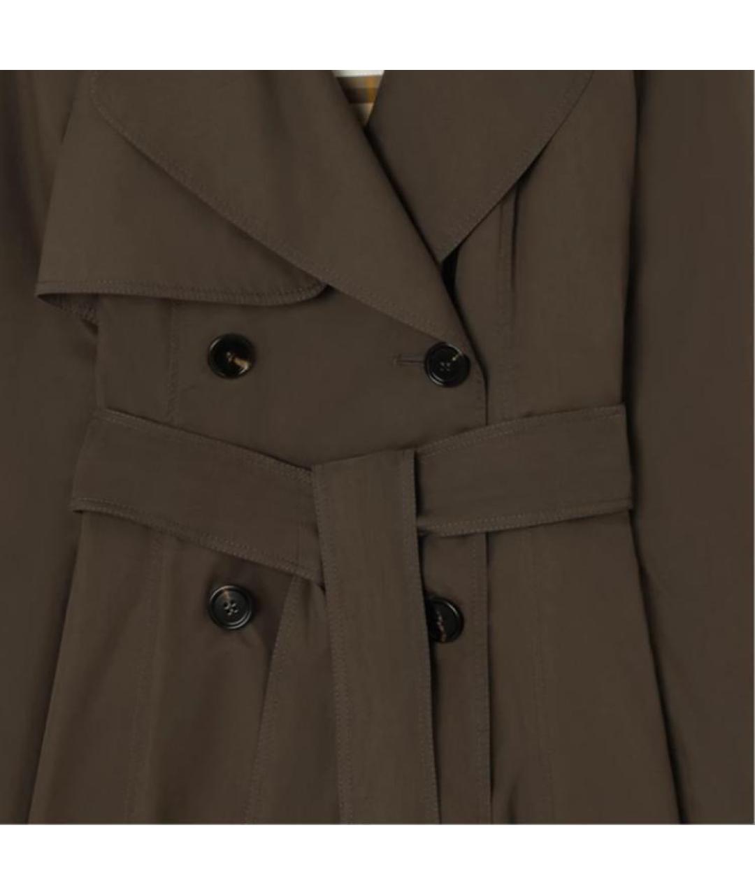 BURBERRY Коричневый тренч/плащ, фото 4