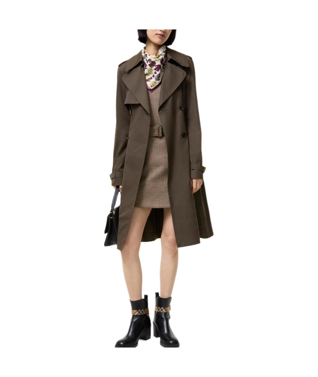 BURBERRY Коричневый тренч/плащ, фото 2