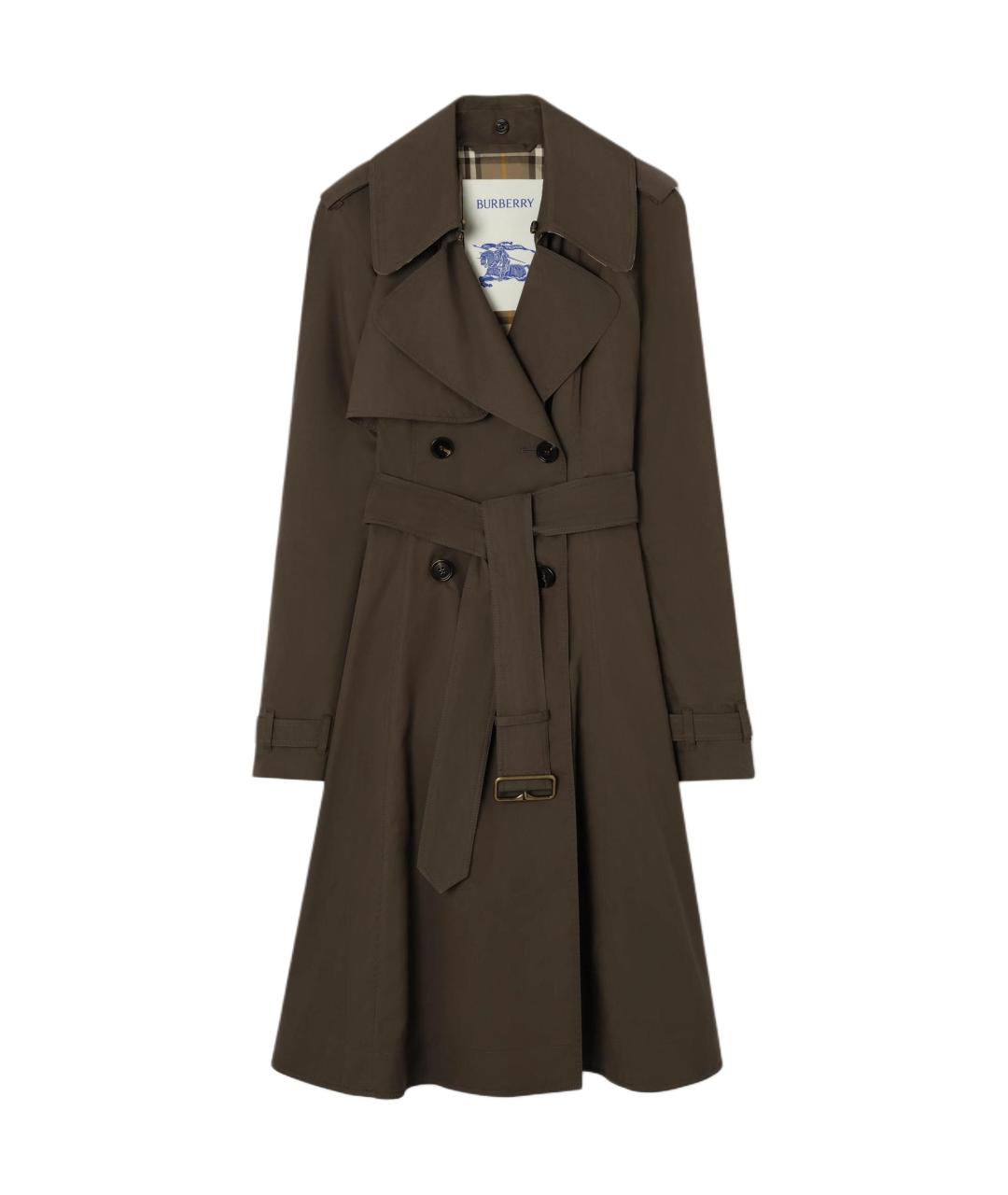 BURBERRY Коричневый тренч/плащ, фото 1