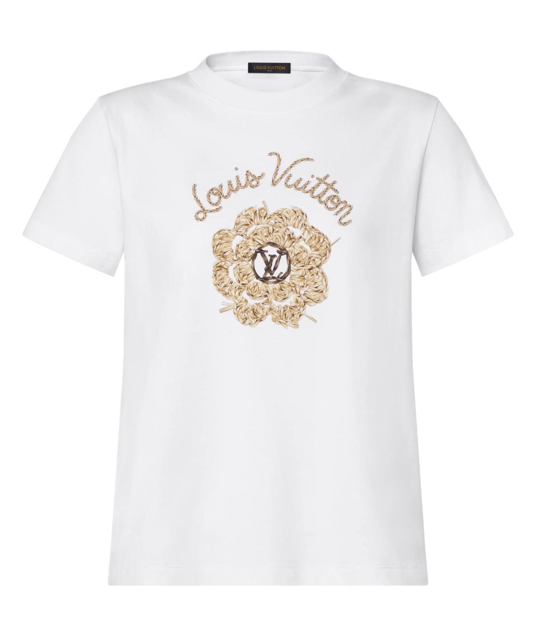 LOUIS VUITTON Белая футболка, фото 1