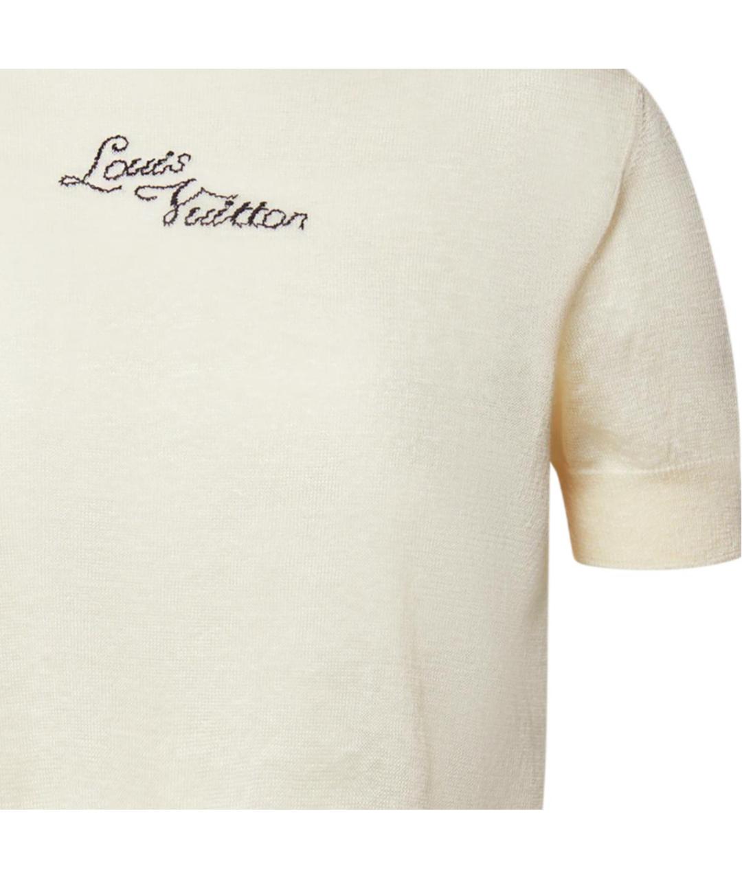LOUIS VUITTON Бежевый джемпер / свитер, фото 4