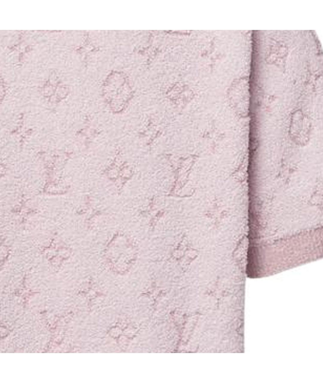 LOUIS VUITTON Розовый джемпер / свитер, фото 4