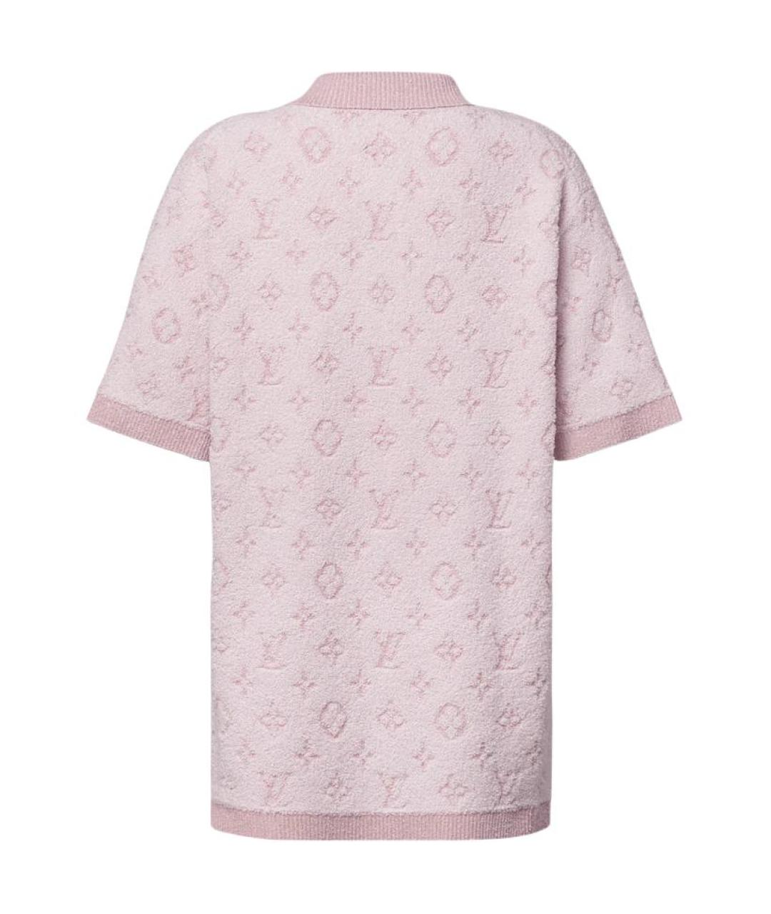 LOUIS VUITTON Розовый джемпер / свитер, фото 2