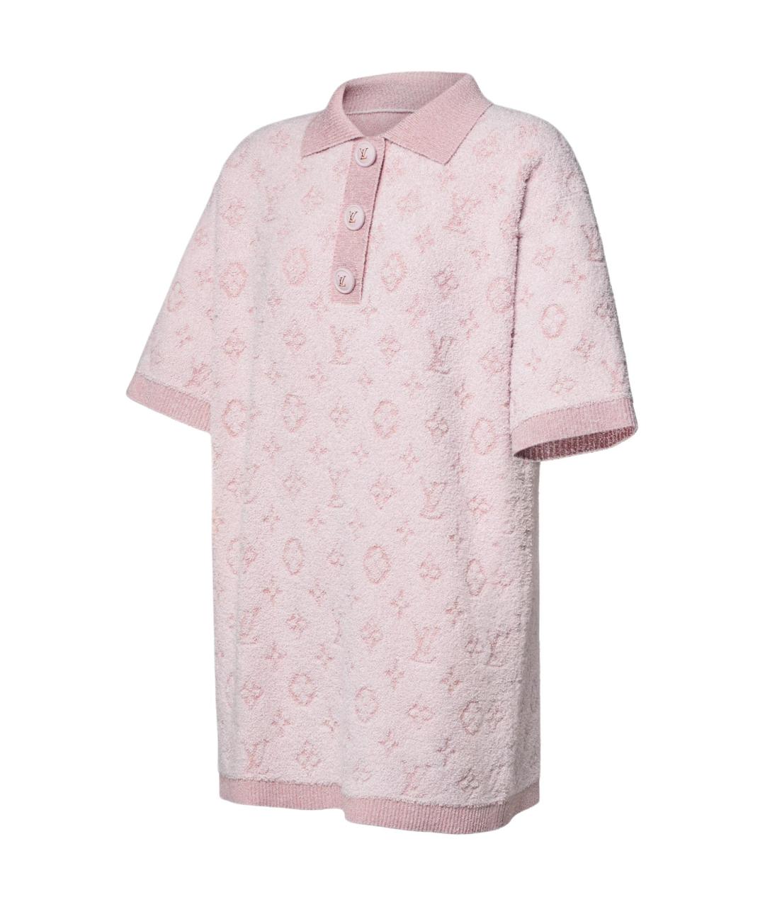 LOUIS VUITTON Розовый джемпер / свитер, фото 3