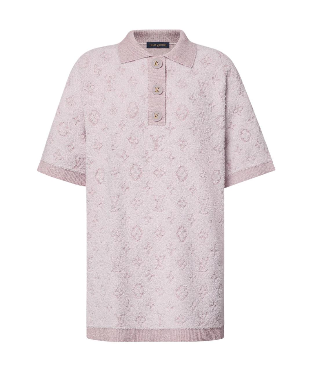 LOUIS VUITTON Розовый джемпер / свитер, фото 1