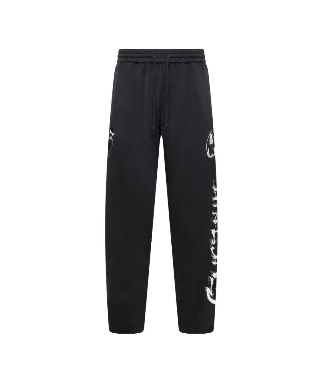 Y-3 Черные полиэстеровые повседневные брюки, фото 1