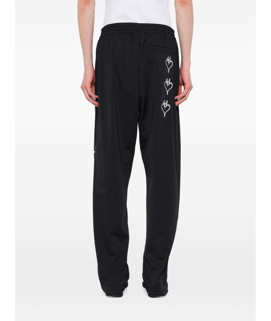 Y-3 Черные полиэстеровые повседневные брюки, фото 5