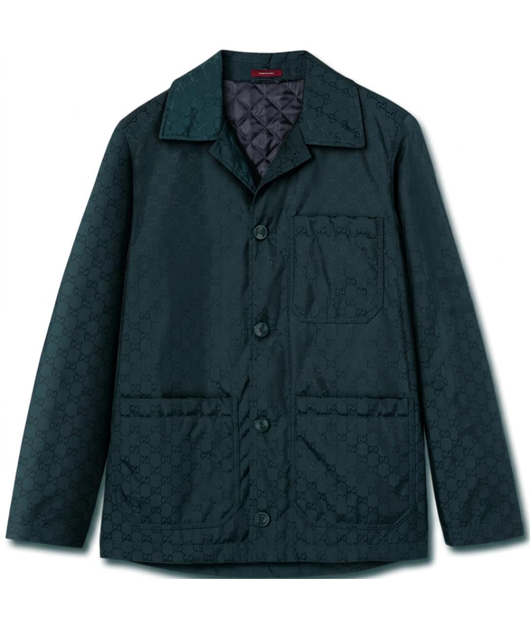 GUCCI Темно-синий пуховик, фото 1