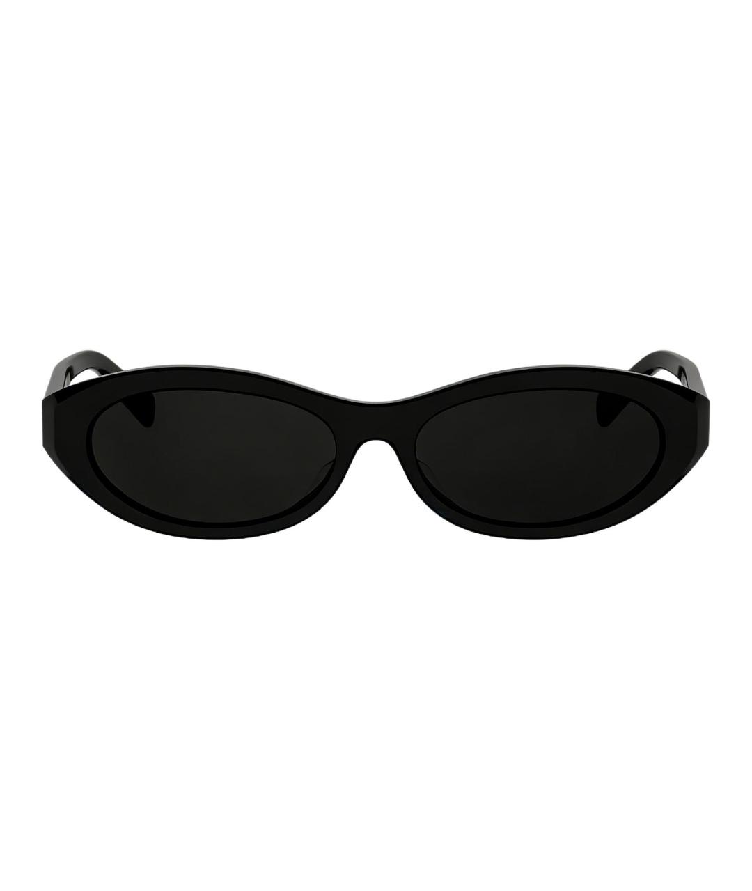 CELINE Черные пластиковые солнцезащитные очки, фото 2