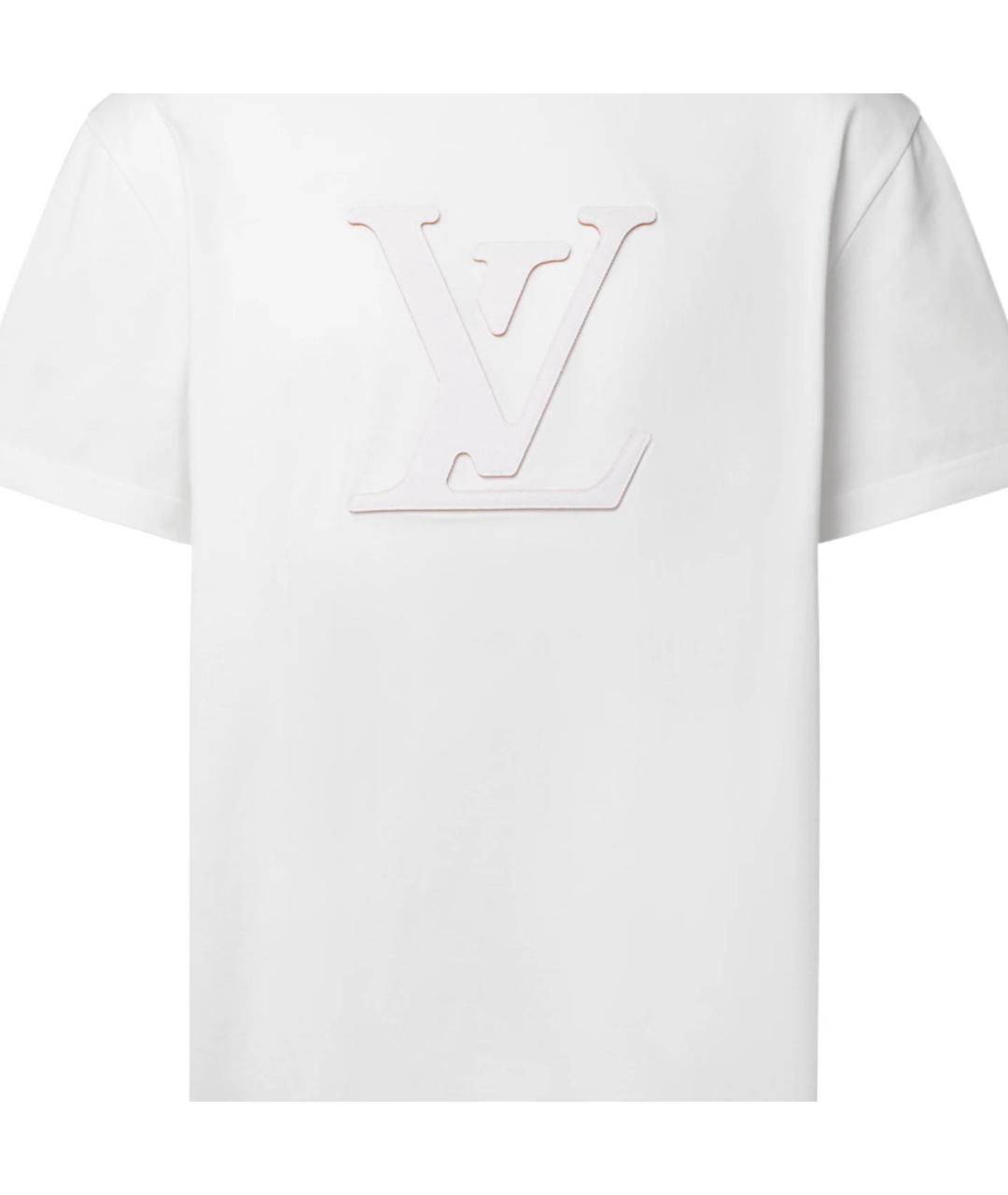 LOUIS VUITTON Белая футболка, фото 2